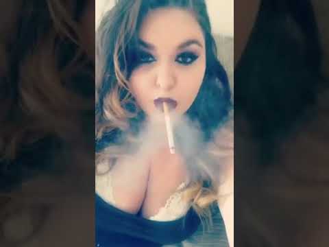 Sexy BBW Smoking